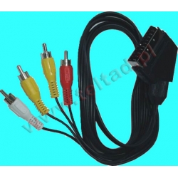 KABEL EURO - 4RCA 3m